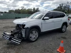 Volkswagen Atlas salvage cars for sale: 2019 Volkswagen Atlas SEL