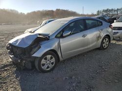 Salvage cars for sale from Copart Windsor, NJ: 2017 KIA Forte LX