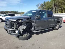 Salvage cars for sale at Dunn, NC auction: 2017 Ford F150 Supercrew