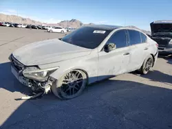 Vehiculos salvage en venta de Copart North Las Vegas, NV: 2018 Infiniti Q50 Luxe