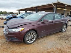 Salvage cars for sale at Tanner, AL auction: 2017 Ford Fusion SE Hybrid