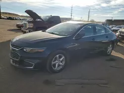 Chevrolet salvage cars for sale: 2017 Chevrolet Malibu LS