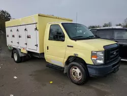 Salvage cars for sale from Copart Chicago: 2018 Ford Econoline E450 Super Duty Cutaway Van