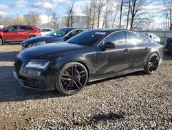 Salvage cars for sale at Central Square, NY auction: 2014 Audi S7 Premium