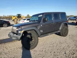 Salvage cars for sale at Lumberton, NC auction: 2018 Jeep Wrangler Unlimited Sport