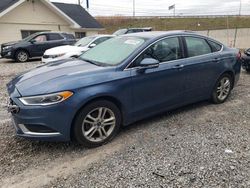 Salvage cars for sale at Northfield, OH auction: 2018 Ford Fusion SE