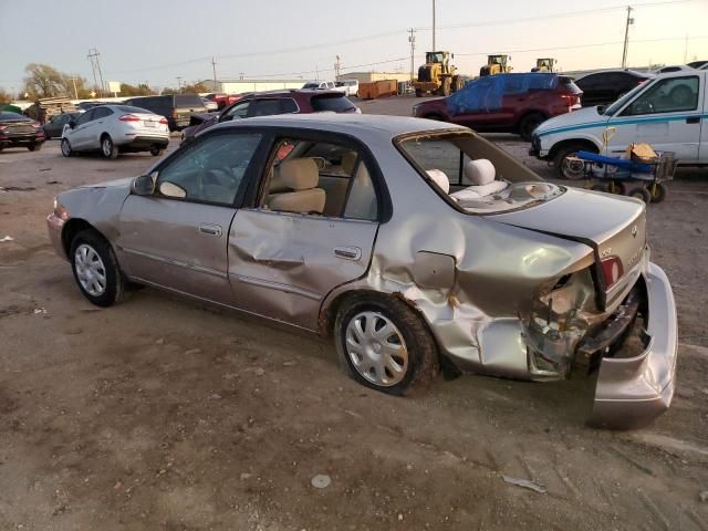 2002 Toyota Corolla CE