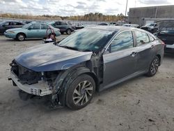 Salvage cars for sale at Fredericksburg, VA auction: 2016 Honda Civic EX