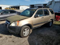 Honda salvage cars for sale: 2002 Honda CR-V EX