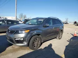 Salvage cars for sale at auction: 2012 KIA Sorento SX