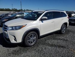 Toyota Highlander salvage cars for sale: 2019 Toyota Highlander SE