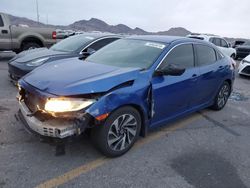 Salvage cars for sale at North Las Vegas, NV auction: 2018 Honda Civic LX