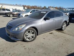 Salvage cars for sale at Pennsburg, PA auction: 2012 Infiniti G37