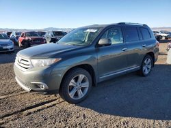 Salvage cars for sale at Helena, MT auction: 2013 Toyota Highlander Limited