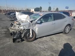 Salvage cars for sale at Wilmington, CA auction: 2019 Toyota Corolla L