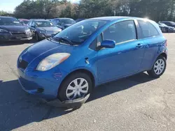 Salvage cars for sale from Copart Exeter, RI: 2007 Toyota Yaris