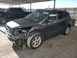 Salvage cars for sale at Anthony, TX auction: 2018 Ford Escape SE