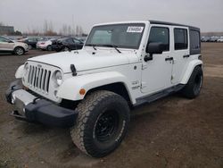 Jeep Vehiculos salvage en venta: 2017 Jeep Wrangler Unlimited Sahara