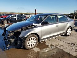 Salvage cars for sale at Grand Prairie, TX auction: 2014 Volkswagen Jetta Base