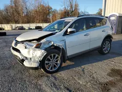 Vehiculos salvage en venta de Copart Albany, NY: 2017 Toyota Rav4 HV Limited