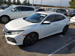 Honda Civic salvage cars for sale: 2019 Honda Civic EX