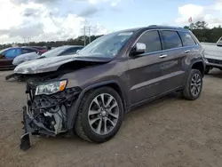 Jeep Grand Cherokee Limited salvage cars for sale: 2018 Jeep Grand Cherokee Limited