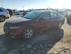 Chevrolet Malibu ls salvage cars for sale: 2016 Chevrolet Malibu LS