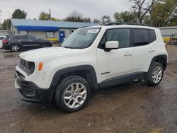 Jeep Renegade Latitude salvage cars for sale: 2017 Jeep Renegade Latitude