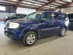 Salvage cars for sale at East Granby, CT auction: 2014 Honda Pilot LX