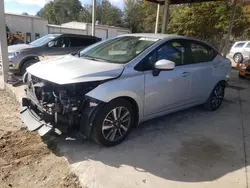 Salvage cars for sale at Hueytown, AL auction: 2022 Nissan Versa SV