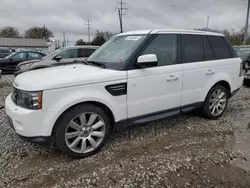 Land Rover salvage cars for sale: 2013 Land Rover Range Rover Sport HSE