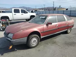 Citroen salvage cars for sale: 1987 Citroen CX 25