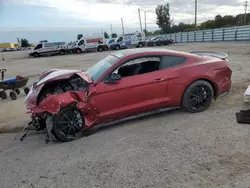 Salvage cars for sale from Copart Miami, FL: 2018 Ford Mustang Shelby GT350