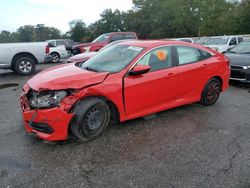 Honda Civic lx Vehiculos salvage en venta: 2016 Honda Civic LX