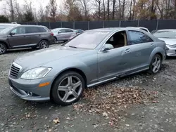 Mercedes-Benz salvage cars for sale: 2008 Mercedes-Benz S 550 4matic