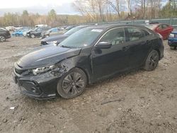 Vehiculos salvage en venta de Copart Candia, NH: 2018 Honda Civic EX