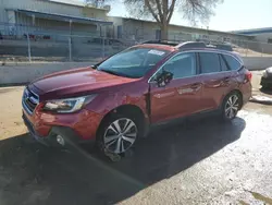 Salvage cars for sale at Albuquerque, NM auction: 2019 Subaru Outback 3.6R Limited