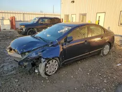 Carros salvage para piezas a la venta en subasta: 2011 Honda Civic VP