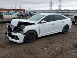 Salvage cars for sale at Elgin, IL auction: 2018 Hyundai Sonata Sport