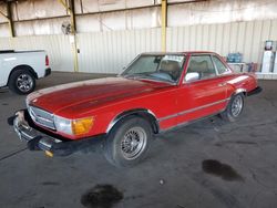 Mercedes-Benz sl-Class salvage cars for sale: 1979 Mercedes-Benz 450 SL