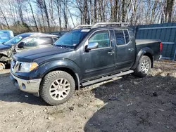 Salvage cars for sale from Copart Chicago: 2010 Nissan Frontier Crew Cab SE