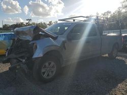 Salvage cars for sale at Riverview, FL auction: 2021 Ford F150 Super Cab