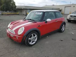 Salvage cars for sale at Martinez, CA auction: 2003 Mini Cooper