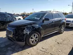 Salvage cars for sale at Indianapolis, IN auction: 2017 Chevrolet Equinox LT