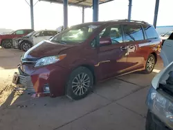 Salvage cars for sale at Phoenix, AZ auction: 2018 Toyota Sienna XLE