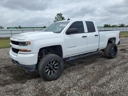 Salvage cars for sale at Houston, TX auction: 2016 Chevrolet Silverado C1500 Custom