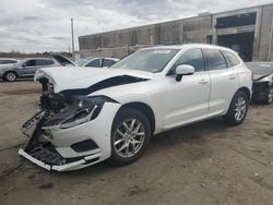 Salvage cars for sale at Fredericksburg, VA auction: 2018 Volvo XC60 T5 Momentum