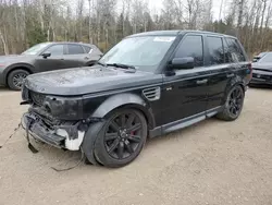 Land Rover salvage cars for sale: 2008 Land Rover Range Rover Sport Supercharged