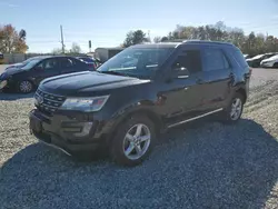 Salvage cars for sale at Mebane, NC auction: 2016 Ford Explorer XLT