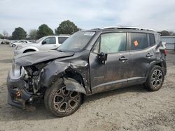 Salvage cars for sale at Mocksville, NC auction: 2016 Jeep Renegade Limited